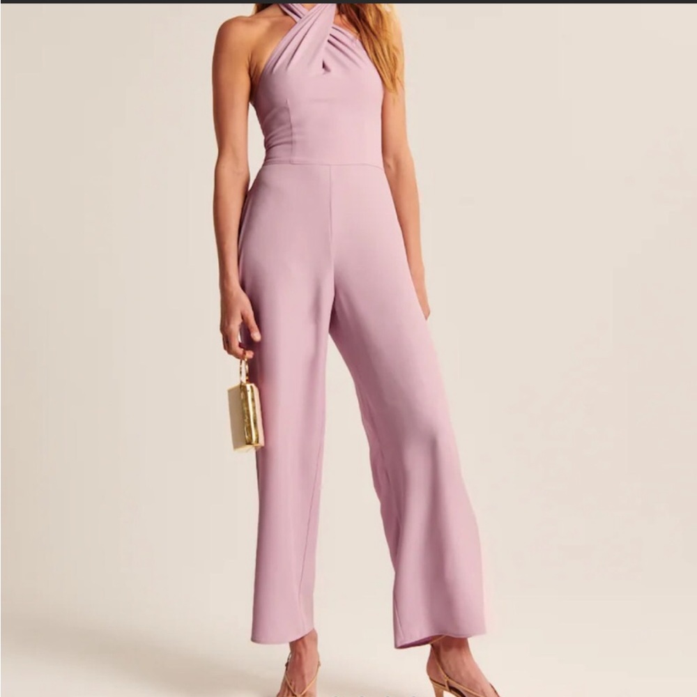 NWT Abercrombie & Fitch Halter Jumpsuit